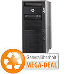 hp Z800 T, Xeon E5530, 12GB, 256GB SSD, Quadro FX1800 (generalüberholt) hp Computer