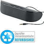 auvisio Mobiler 2.1 Kompakt-USB-Lautsprecher LSX-21 (Versandrückläufer) auvisio