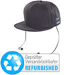 Callstel Snapback-Cap mit integriertem Headset, Versandrückläufer Callstel Snapback Caps mit integrierten Headsets (Bluetooth)