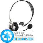 Callstel Profi-Mono-Headset mit Bluetooth & Noise-Cancelling(Versandrückläufer) Callstel On-Ear-Mono-Headsets mit Bluetooth