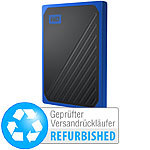 Western Digital My Passport Go externe SSD-Festplatte, 500 GB, Versandrückläufer Western Digital Externe SSD-Festplatten