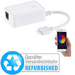 Luminea WLAN-Controller (LED Serie LAX) (Versandrückläufer) Luminea WLAN-LED-Streifen-Sets in RGBW