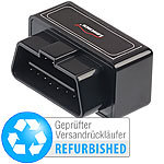 Lescars OBD-2-Profi-Adapter mit WLAN für iOS und Android (Versandrückläufer) Lescars OBD2-Kfz-Adapter für iPhones & iPads
