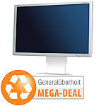 NEC MultiSync EA241WM, 24"/61 cm, 1920x1200, weiß-silber (generalüberholt) NEC TFT-Monitore