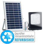Luminea Solar-LED-Fluter für außen, RGBW, 30 Watt, Versandrückläufer Luminea