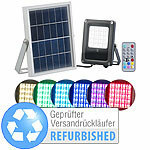 Luminea Solar-LED-Fluter für außen, RGBW, 10 Watt, Versandrückläufer Luminea 