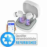 auvisio In-Ear-Stereo-Headset, Bluetooth 5, Versandrückläufer auvisio Kabellose In-Ear-Stereo-Headsets mit Bluetooth, Lade-Etui und Anti-Lost-Funktion