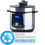 Sichler Haushaltsgeräte Programmierbarer 11in1-Schnellkochtopf, 5 l, 1.000 W,Versandrückläufer Sichler Haushaltsgeräte Programmierbare Schnellkochtöpfe