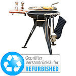 Rosenstein & Söhne Rundgrill 65 cm mit schwenkbarem Rost & Ablage (Versandrückläufer) Rosenstein & Söhne Holzkohle Rundgrills