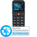 simvalley MOBILE Komfort-Telefon mit Notfall-Taste & Kamera (Versandrückläufer) simvalley MOBILE Notruf-Handys