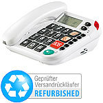 simvalley communications Notruf-Senioren-Telefon mit SOS-Taste (Versandrückläufer) simvalley communications SOS-Senioren-Telefone (Festnetz)