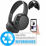 auvisio Smartes Over-Ear-Headset mit Bluetooth 5.3, Akku, Versandrückläufer auvisio Smarte Over-Ear-Kopfhörer mit App ELESION