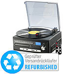 auvisio Stereoanlage MHX-550.LP für Schallplatte, CD uvm.  (Versandrückläufer) auvisio