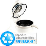 Rosenstein & Söhne Heißluftfritteuse zum fettarmen Frittieren, 1000W (Versandrückläufer) Rosenstein & Söhne Heißluftfritteuse & Halogenofen