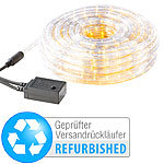 Lunartec LED-Lichtschlauch für Innen- & Außenbereich, 20 m, gelb, IP44 Lunartec LED Lichtschläuche