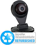 7links IP-Kamera mit Nachtsicht, microSD-Aufnahme (Versandrückläufer) 7links WLAN-IP-Überwachungskameras mit Nachtsicht