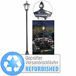 Royal Gardineer Solar-LED-Gartenlaterne, PIR-Sensor, Versandrückläufer Royal Gardineer