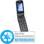 simvalley MOBILE Notruf-Klapp-Handy mit Garantruf Premium, Dual-SIM (Versandrückläufer) simvalley MOBILE Notruf-Klapphandys mit Garantruf Premium