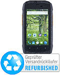 simvalley MOBILE Dual-SIM-Outdoor-Smartphone, LTE, 4"/10,2-cm-TFT (refurbished) simvalley MOBILE Android-Outdoor-Smartphones