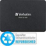 Verbatim Vi550 S3 SSD, 2 TB, 2.5", SATA III, 7 mm flach, Versandrückläufer Verbatim
