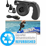 infactory Akku-Luftpumpe mit 3 Ventil-Aufsätzen, Versandrückläufer infactory Elektrische Akku-Luftpumpen mit USB