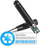Somikon Full-HD-Kamera im Kugelschreiber DV-1080.FHD V2 (Versandrückläufer) Somikon Full-HD Kugelschreiber Kameras