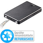 revolt 2in1-Powerbank mit HD-Kamera PB-50.c, 5.000 mAh, LED,2 A (refurbished) revolt Powerbanks mit integrierter HD-Kamera