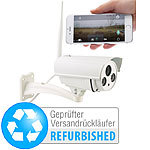 7links WLAN-IP-Überwachungskamera mit 720p HD, Nachtsicht (Versandrückläufer) 7links Outdoor-WLAN-IP-Überwachungskameras