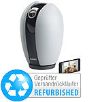 7links Wlan-HD-Überwachungskamera, App, Nachtsicht (Versandrückläufer) 7links WLAN-IP-Nachtsicht-Überwachungskameras, dreh- und schwenkbar, für Echo Show