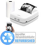 Callstel Mobiler Akku-Foto-Thermodrucker, Android & iOS, Versandrückläufer Callstel 