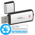 auvisio Voice Recorder & USB-Stick, Versandrückläufer auvisio 2in1-Voice-Recorder & USB-Sticks