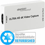 auvisio HDMI-Video-Rekorder & Streaming-Box, 4K / UHD, Versandrückläufer auvisio