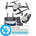 Simulus Faltbare GPS-Drohne mit 4K-Cam, 3-Achsen-Gimbal, Versandrückläufer Simulus