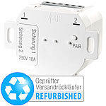 CASAcontrol Unterputz-Funk-Doppelschalter für "Smart WiFi" (Versandrückläufer) CASAcontrol Funkschalter Unterputz