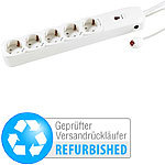 revolt 2in1: Master-/Slave-Steckdosenleiste & Standby-Killer (refurbished) revolt Master-/Slave-Steckdosenleisten