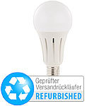 Luminea High-Power-LED-Lampe E27, 24 Watt, 2.452 Lumen, Versandrückläufer Luminea LED-Tropfen E27 (tageslichtweiß)