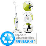 Sichler Haushaltsgeräte 2in1-Dampfbesen mit Kehrfunktion,700 ml Wassertank (Versandrückläufer) Sichler Haushaltsgeräte 2in1: Dampfbesen und Kehrmaschinen