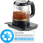 Rosenstein & Söhne 2in1-Teebereiter & Wasserkocher mit Temperaturwahl (Versandrückläufer) Rosenstein & Söhne