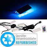 Lunartec LED-Glasbodenbeleuchtung mit Fernbedienung, Versandrückläufer Lunartec RGB-Glasbodenbeleuchtungen mit Fernbedienung