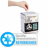 infactory Elektrische Spardose für Kinder, in Tresor-Form, Versandrückläufer infactory Elektrische Tresor-Spardosen