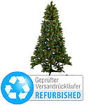 infactory Rotierender Weihnachtsbaum mit Deko & Beleuchtung (Versandrückläufer) infactory Geschmückte Weihnachtsbäume mit LED-Beleuchtung