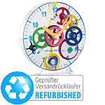 PEARL Meine erste Uhr: Pendeluhr-Bausatz für Kinder Versandrückläufer PEARL Meine erste Uhr Kinderbausätze