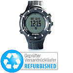Semptec Urban Survival Technology Outdoor-Armbanduhr für Trekking, Black-Edition (Versandrückläufer) Semptec Urban Survival Technology