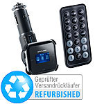auvisio 3in1-MP3-Player LCD mit FM-Transmitter & Radio (Versandrückläufer) auvisio FM-Transmitter und MP3-Player