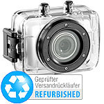 Somikon 7-teiliges Zubehörset für 3in1-Actioncam DV-500 (Versandrückläufer) Somikon Action-Cams HD