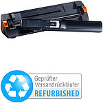Somikon 2in1-Handscanner mit Dockingstation 900 dpi (Versandrückläufer) Somikon Hand- & Einzug-Scanner