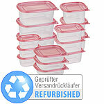 Rosenstein & Söhne 30-teiliges Frischhaltedosen-Set BASIC, Versandrückläufer Rosenstein & Söhne Kunststoff-Frischhaltedosen-Sets