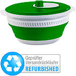 Rosenstein & Söhne Faltbare XL-Salatschleuder mit Kurbel Versandrückläufer Rosenstein & Söhne Salatschleudern