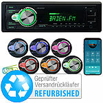 Creasono DAB+ Autoradio mit MP3-Wiedergabe, RDS, Versandrückläufer Creasono DAB+ Autoradios mit Bluetooth & MP3