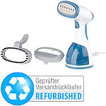 Sichler Haushaltsgeräte 3in1-Dampfglätter, Textilreiniger & Fusselbürste (Versandrückläufer) Sichler Haushaltsgeräte Dampfglätter mit Textil-Bürsten